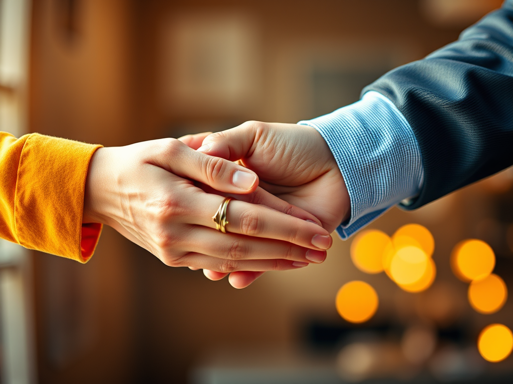 Strategy and Operations Shaking Hands in business