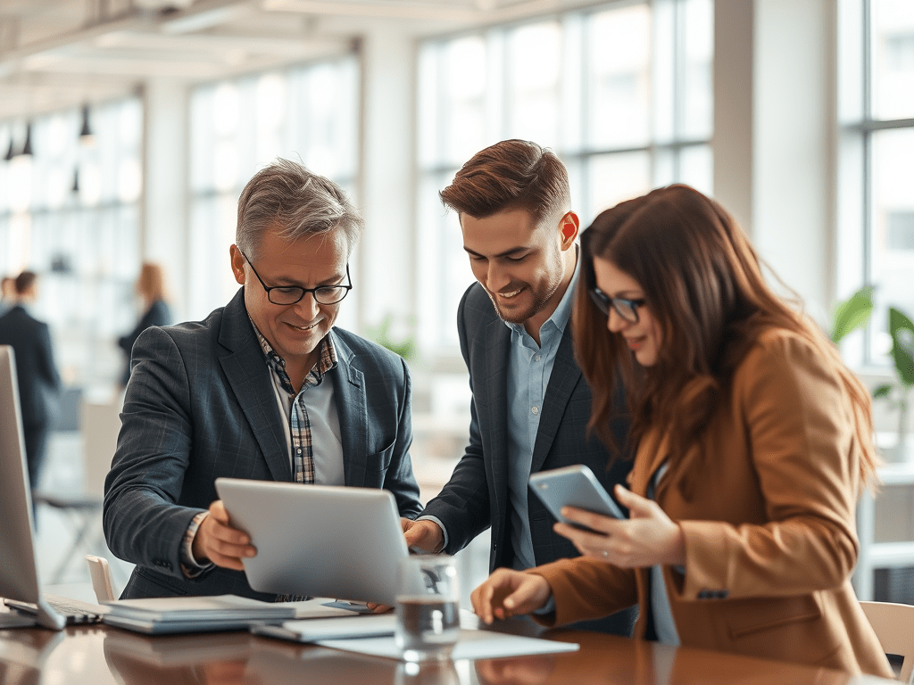 consulting business efforts to foster relationships with various industries and focuses