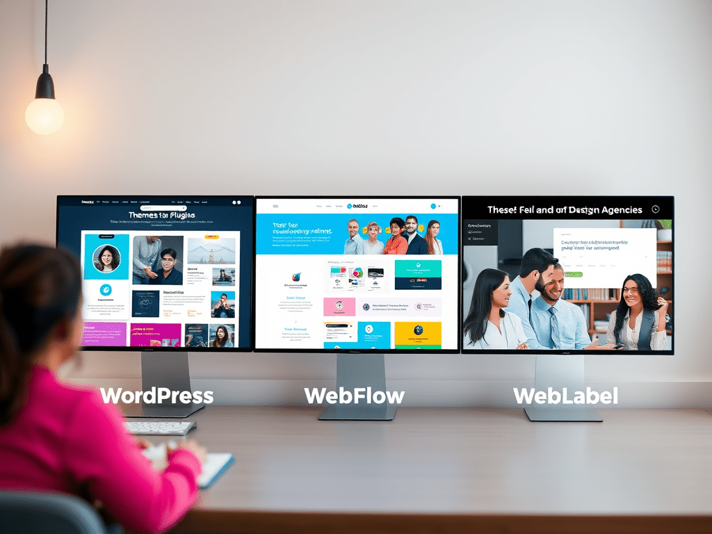WordPress vs. Webflow vs. White Label Agencies: Which Is Right for Your&nbsp;Website?